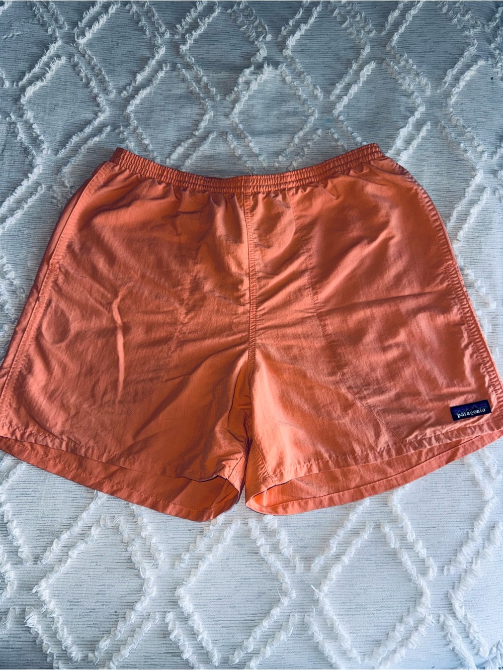Patagonia Men’s Baggies 5” Shorts – Large – Mango Orange